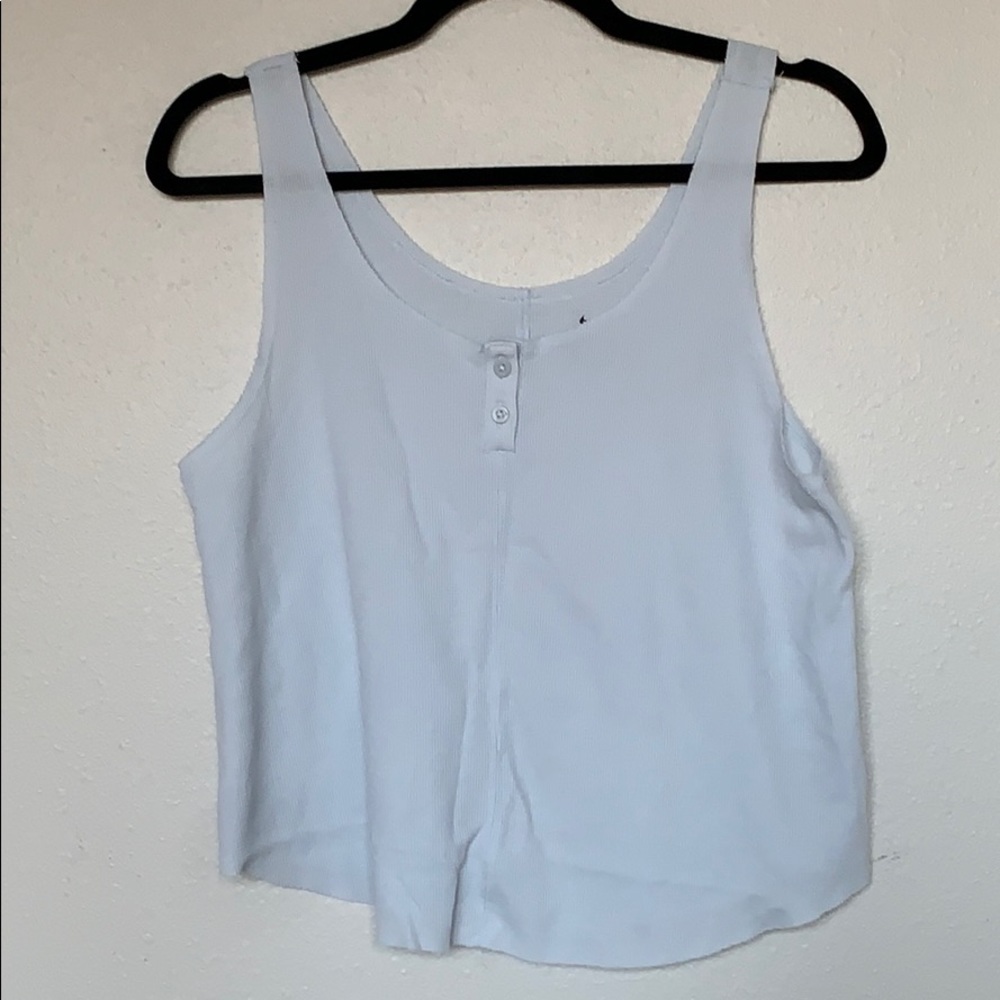 Nike loose fit waffle workout tank